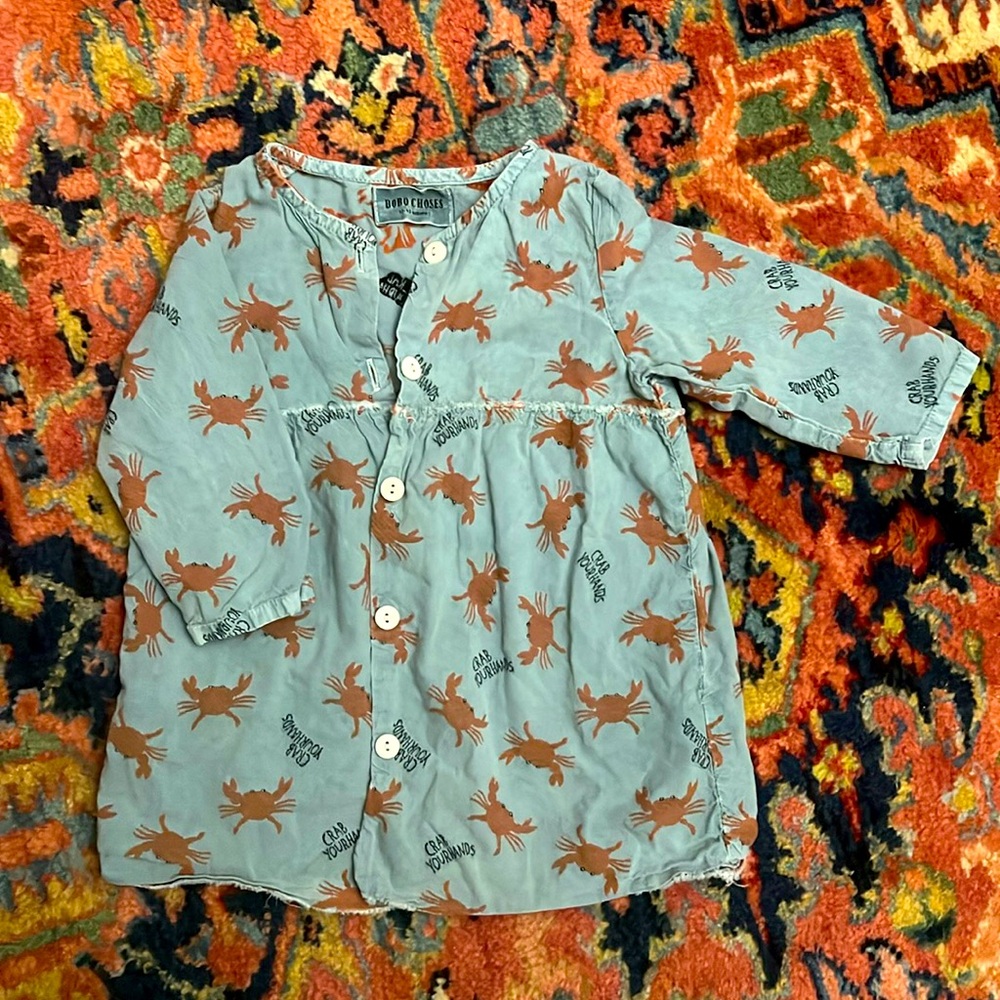 BoBo Choses Crab Your Hands Dress